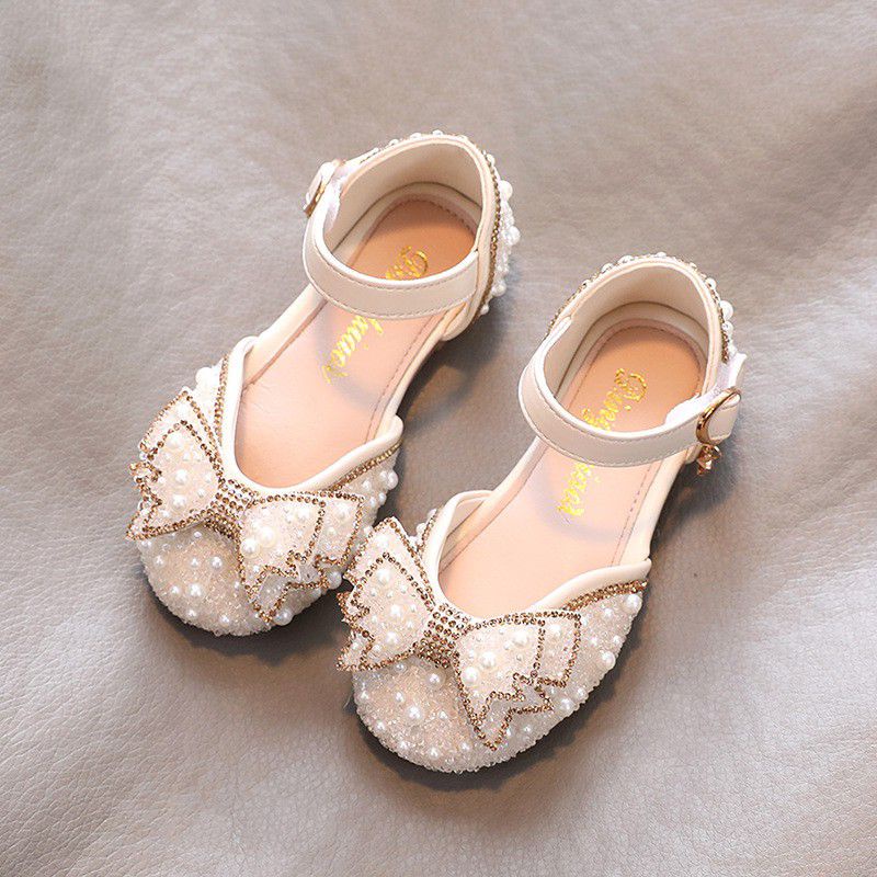 sandal nơ đính ngọc