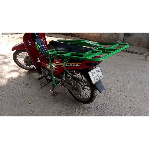 Giá chở hàng xe máy, baga xe máy đa năng có thể mở cốp đổ xăng không cần tháo Baga - Xưởng Cơ Khí Minh Tuệ