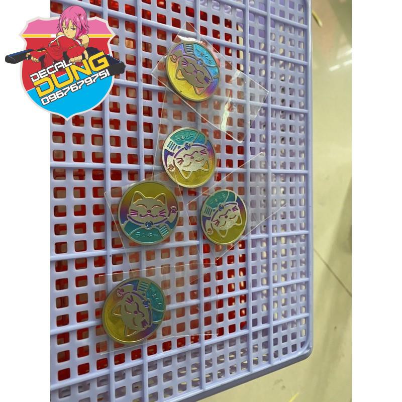 Logo mèo thần tài titan mang lại may mắn cho bạn.Màu giao ngẫu nhiên