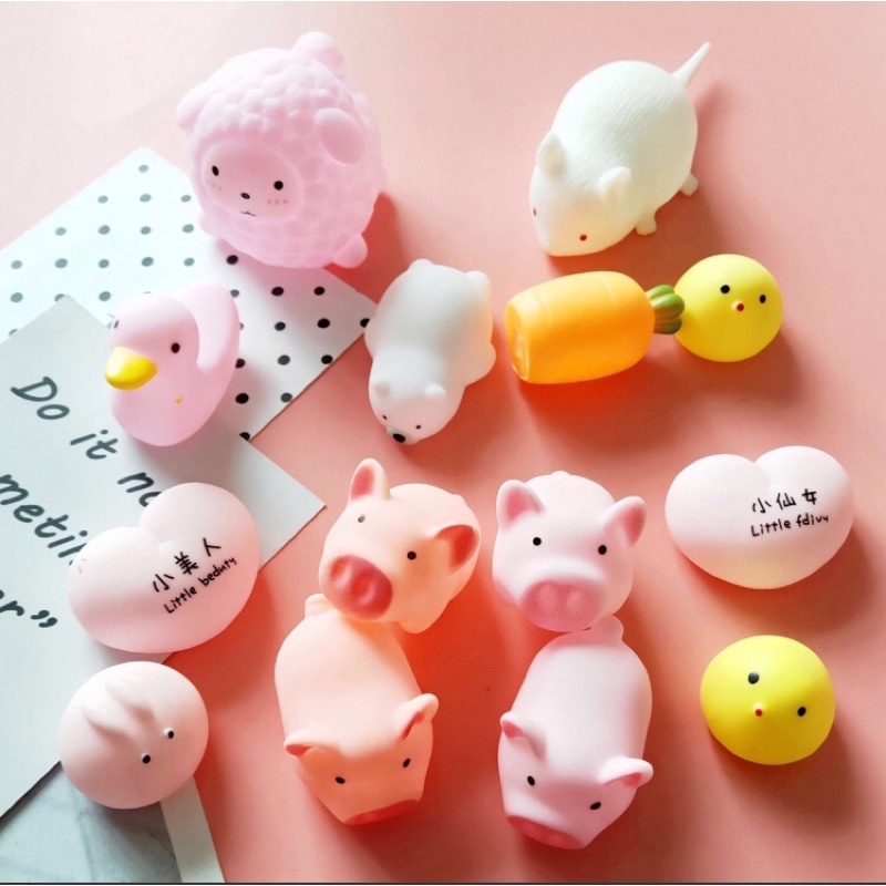 Đồ chơi hình thú đồ chơi nhà tắm bóp kêu chíp chíp