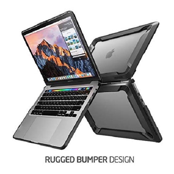 For MacBook Pro 15 Case 2019 2018 2017 2016 Release A1990/A1707 i-Blason Dual Layer Case Cover