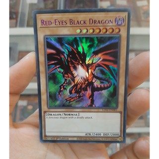 Thẻ Bài Lẻ YugiOh! Mã LDS1-EN001 - Red-Eyes Black Dragon - Ultra Rare (Purple) - 1st Edition