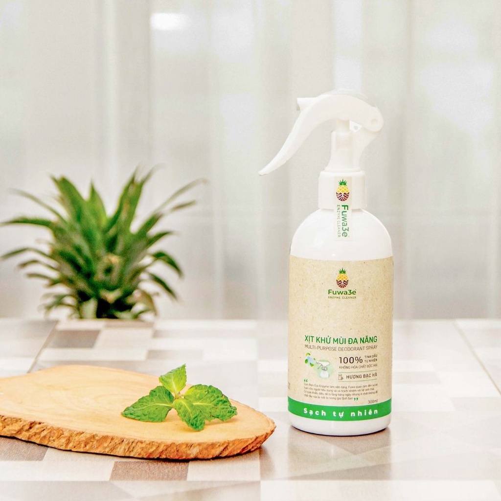 Xịt khử mùi đa năng fuwa3e 300ml khử mùi phòng tủ quần áo xe hơi thú cưng