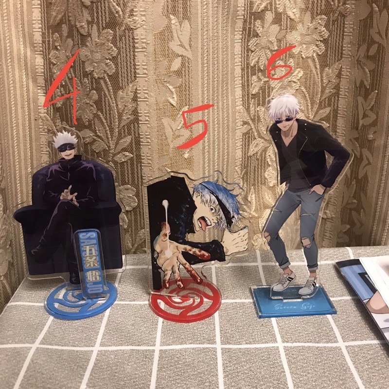 Standee mô hình Jujutsu Kaisen (mua 2c tặng quà tặng ở ảnh cuối)