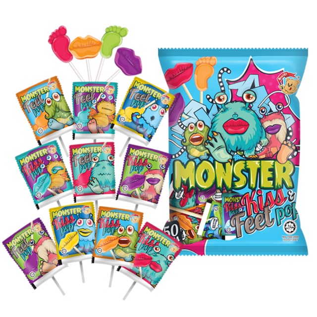 Kẹo monster kiss cây