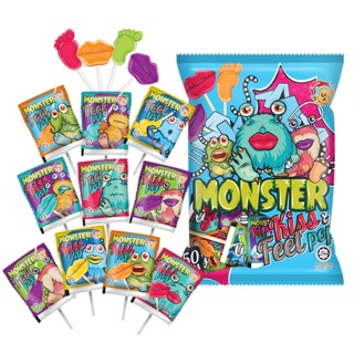 Kẹo monster kiss cây
