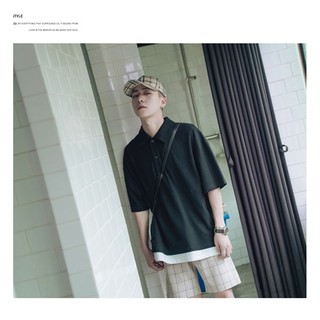 Áo Thun Layer cổ trụ unisex