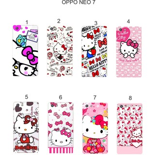 Ốp lưng Oppo Neo 7 dẻo in hình Kitty