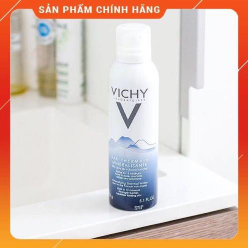 VICHY Xịt khoáng dưỡng da Vichy Mineralizing Thermal Water 150ml