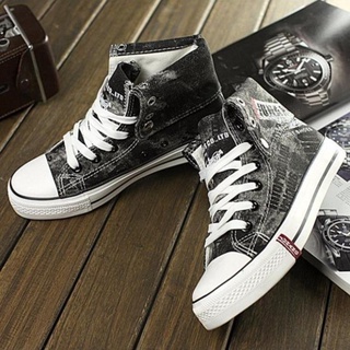 F Xả hàng - Giày sneaker nam cổ gấp ¹ " V : ' & " !
