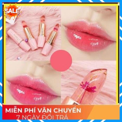 Son Thạch Ướp  Hoa ⚡️𝐅𝐑𝐄𝐄 𝐒𝐇𝐈𝐏⚡️ Son Thạch Đổi Màu Theo Nhiệt Độ | BigBuy360 - bigbuy360.vn