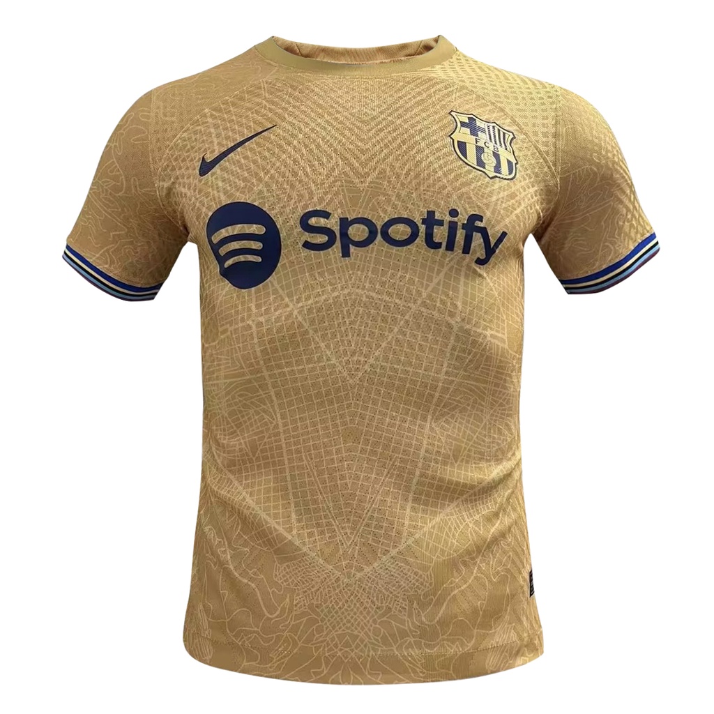 Áo Thun Số 22-23 Câu Lạc Bộ Barcelona Sân Khách s-2xl* Có Sẵn Sẵn*