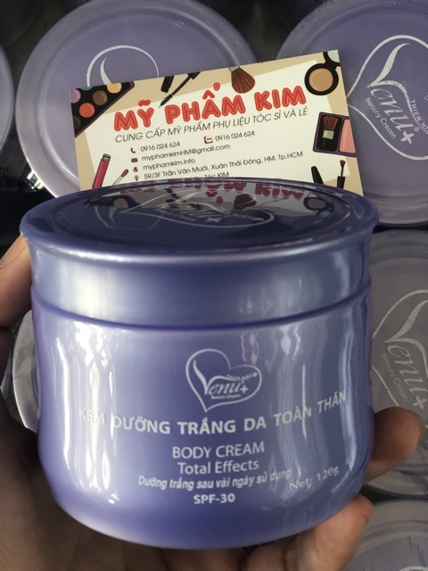 Kem dưỡng trắng da toàn thân Venus tím 150g