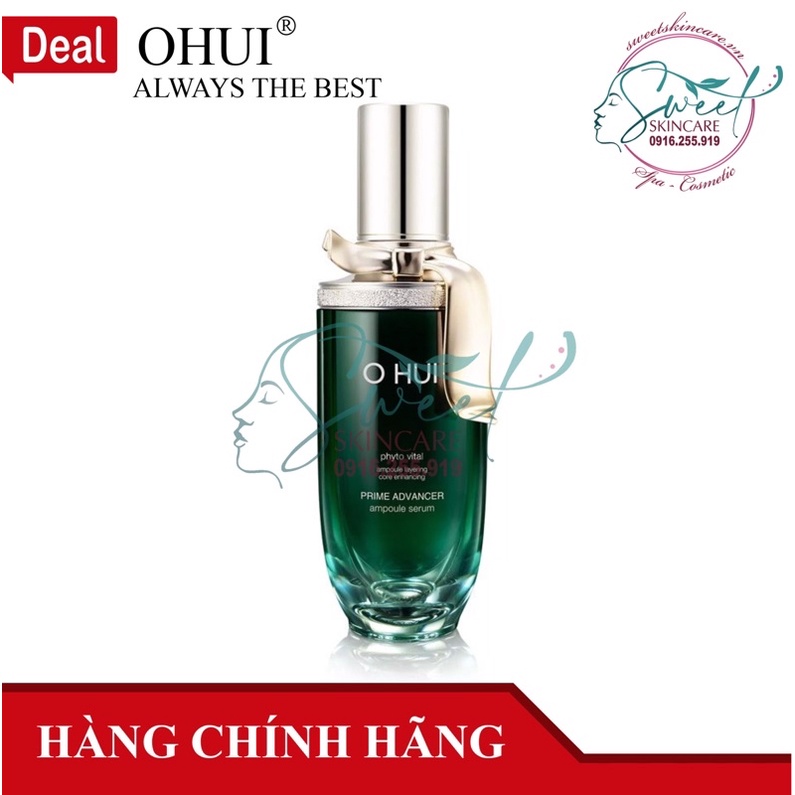 Tinh Chất Chống Lão Hóa Ohui Prime Advancer Ampoule Serum - bản tăng dung tích từ 50 lên 90ml (O hui) | BigBuy360 - bigbuy360.vn
