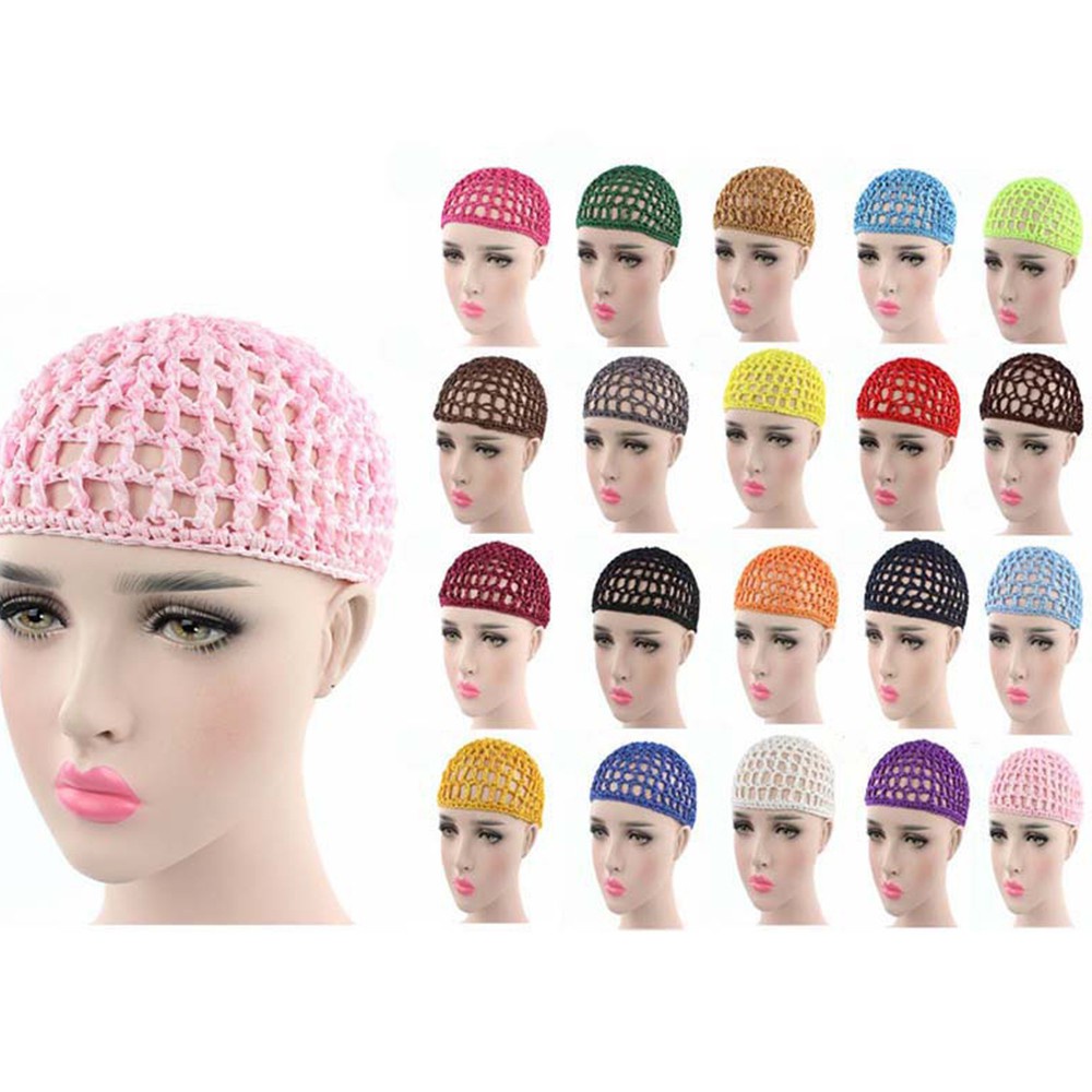 (Hàng Mới Về) Mũ Trùm Đầu Dạng Lưới Mềm Nhiều Màu Sắc Dùng Để Chăm Sóc Tóc Thời Trang Cho Nữ Mihan1
