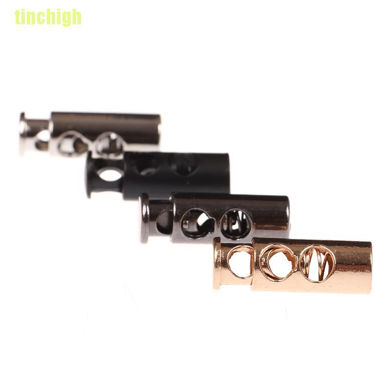 Bộ 10 Nút Khóa Dây Rút DIY Bằng Kim Loại Tiện Dụng