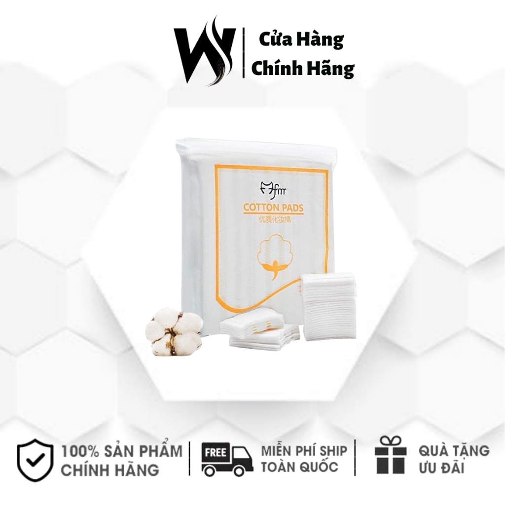 Bông tẩy trang Lameila 222 miếng chính hãng - White Store