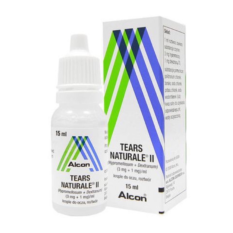 💧Nhỏ mắt nhân tạo TEARS NATURALE II - lọ 15ML [ CHÍNH HÃNG]