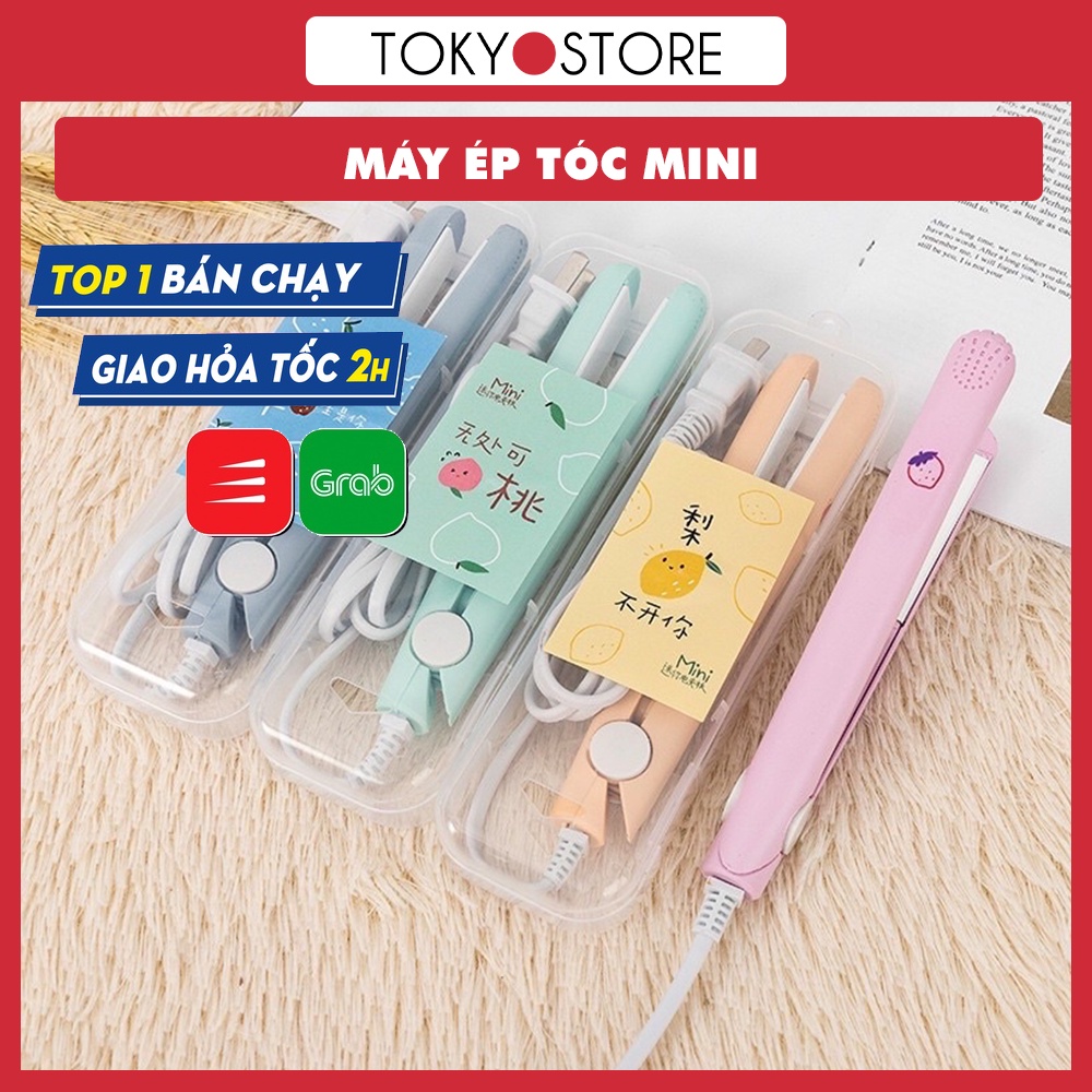 Máy Uốn Tóc Mini Tokyostore Tiện Lợi Mang Đi Du Lịch Mẫu Đẹp (KÈM HỘP NHỰA) [TK036]