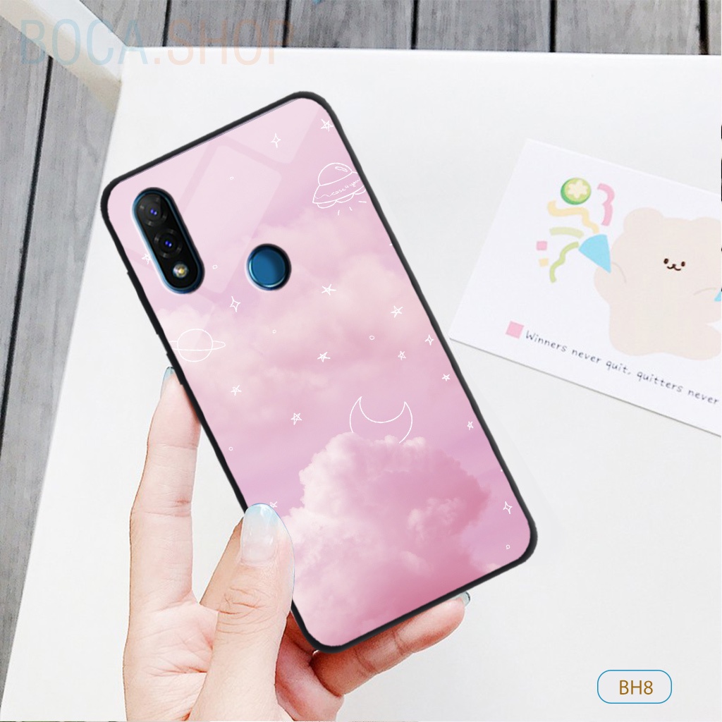 Ốp lưng kính Vsmart Joy 2+/Joy 3 in 3D hình Hoạt Hình Boca