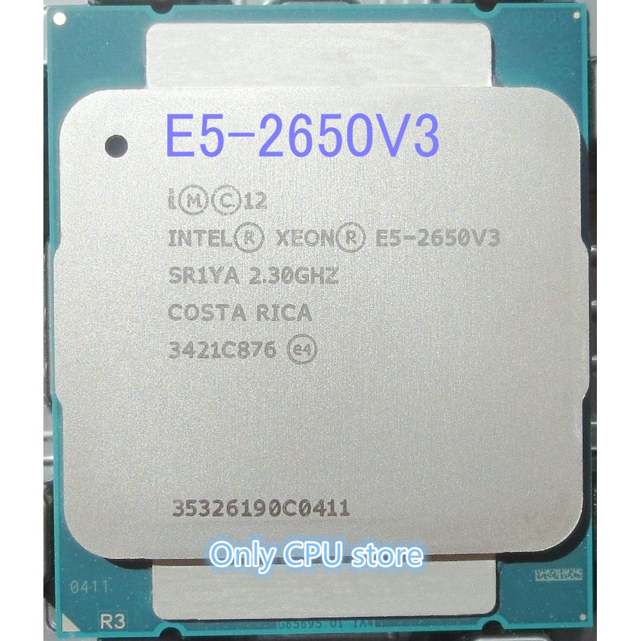 cpu xeon e5 2690v3 / e5 2670v3 / e5 2667v3  / e5 2660v3 / e5 2650v3 / e5 2695v3  socket 2011v3 / tặng keo tản nhiệt