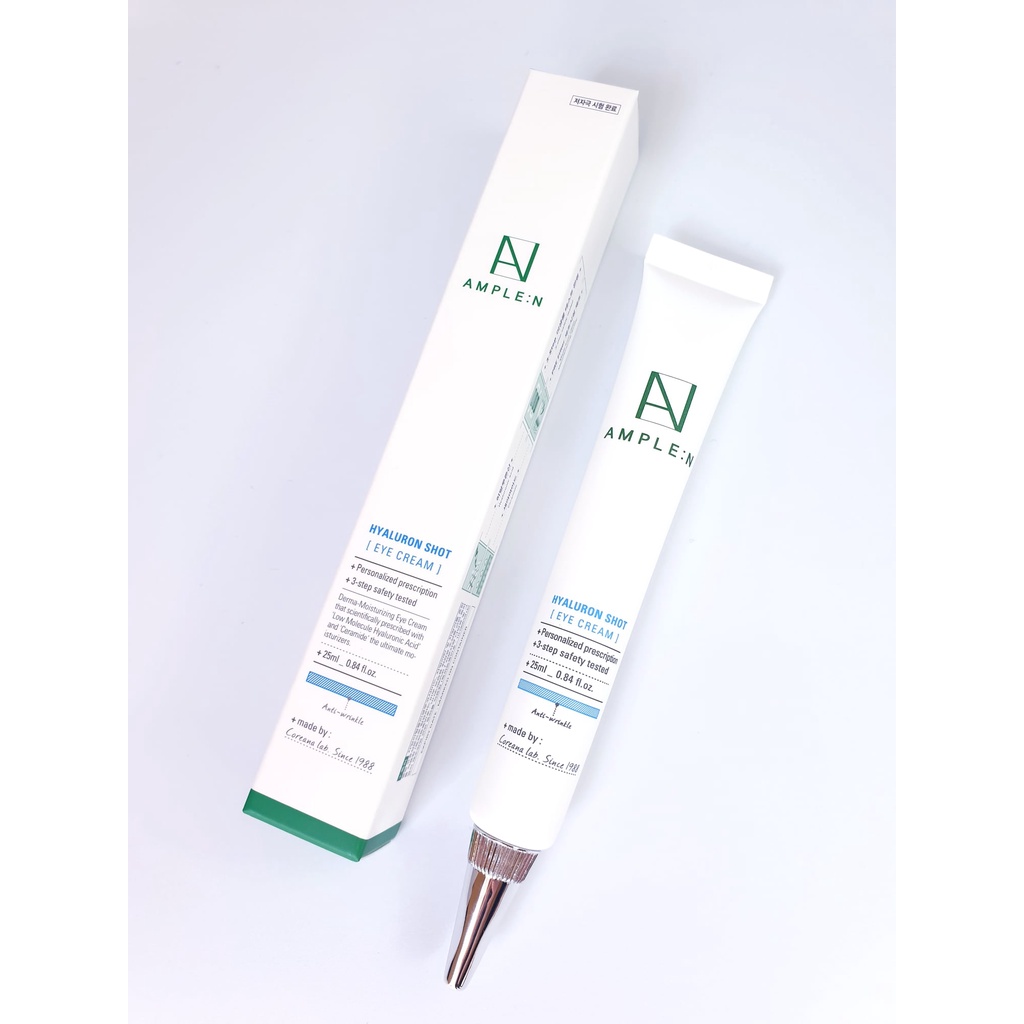 Kem mắt Coreana Hyaluron Shot Eye Cream dưỡng trắng mờ nhăn