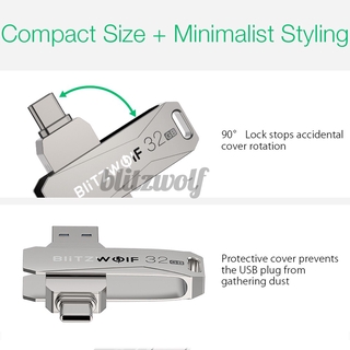Usb Type-C Usb 3.0 Siêu Mỏng 360 Độ 32gb 64gb