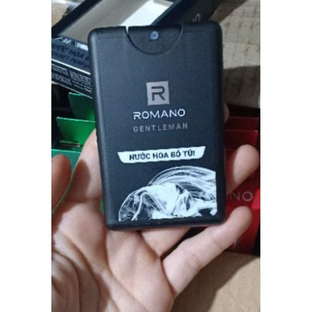 Nước hoa Cao Cấp bỏ túi Romano 18ml dạng xịt Classic, Force | BigBuy360 - bigbuy360.vn