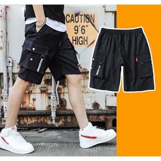 Quần short kaki túi hộp nam nữ co giãn mềm mịn thoáng mát