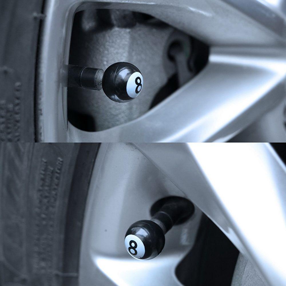 Nắp Van Bánh Xe Hơi VANES1 Hình Số 8 Chất Lượng Cao