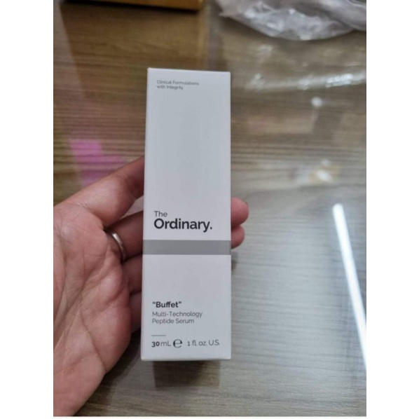 SERUM THE ORDINARY BUFFET
