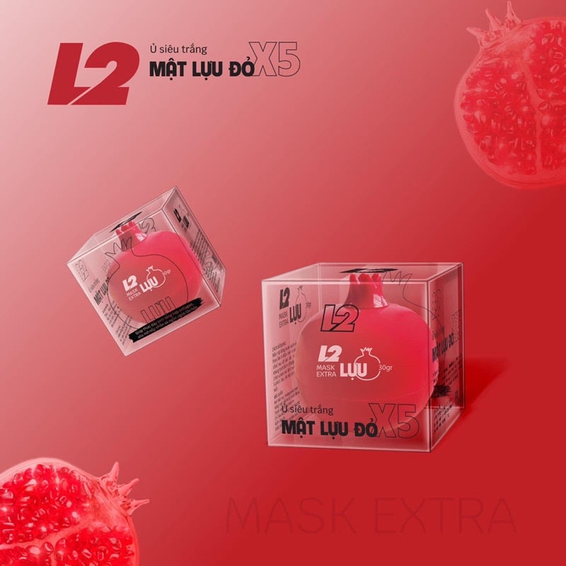 1 Hộp Ủ Trắng Face Lựu đỏ