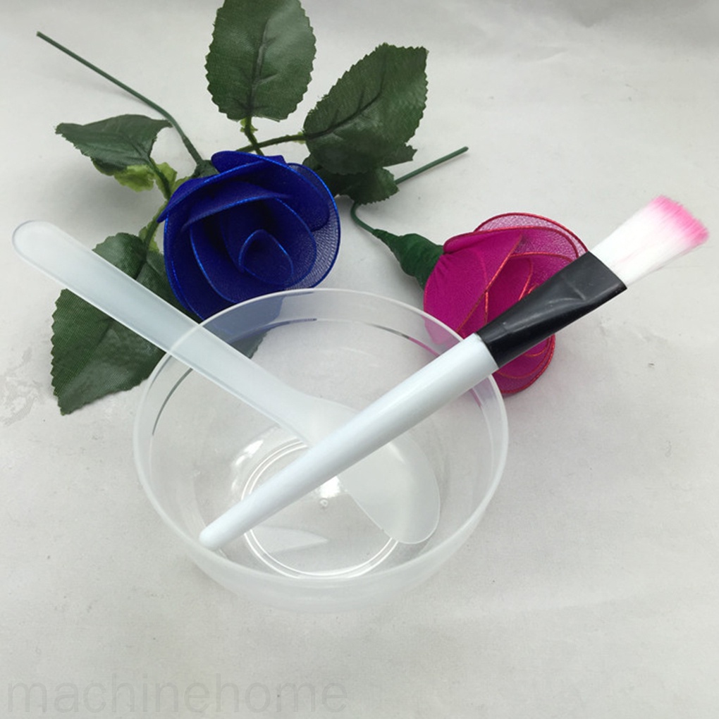 [Hàng mới về] Bộ dụng cụ đắp mặt nạ bằng nhựa nhiều màu sắc chọn lựa ngẫu nhiên