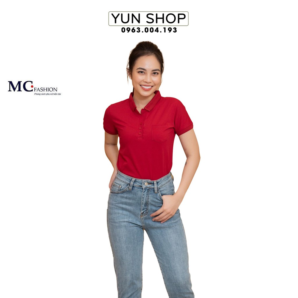 Áo Phông Nữ- Áo Phông Thời Trang Cổ Đức Ap202 Chuẩn Hãng Mc Fashion