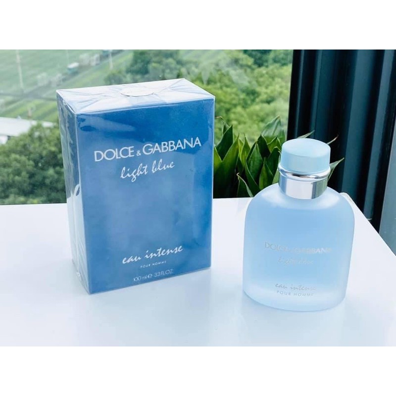 Nước hoa nam Dolce & Gabbana Light Blue Eau Intense Pour Homme EDP 100ml