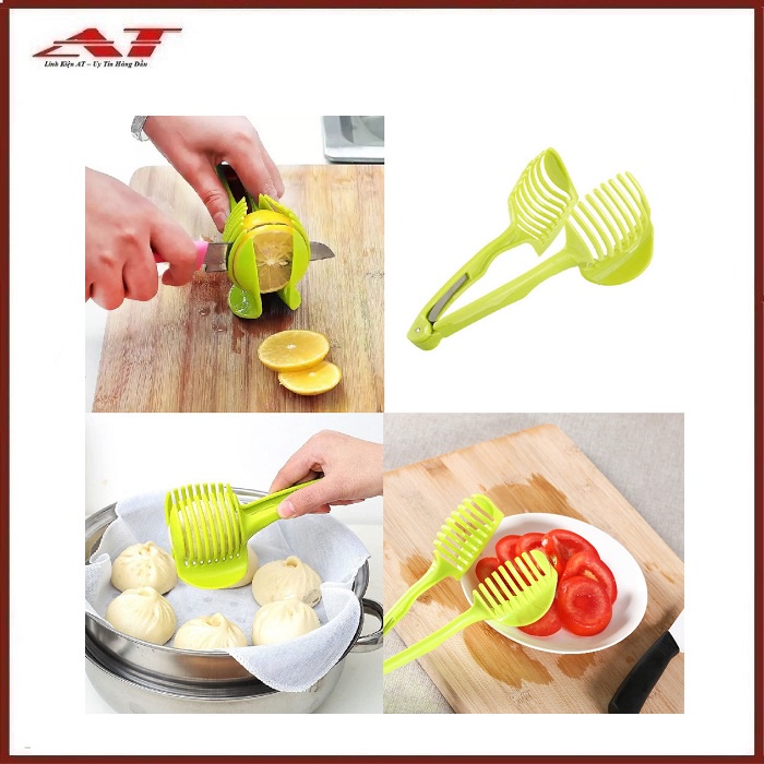 Dụng cụ cắt lát củ quả và gắp bánh