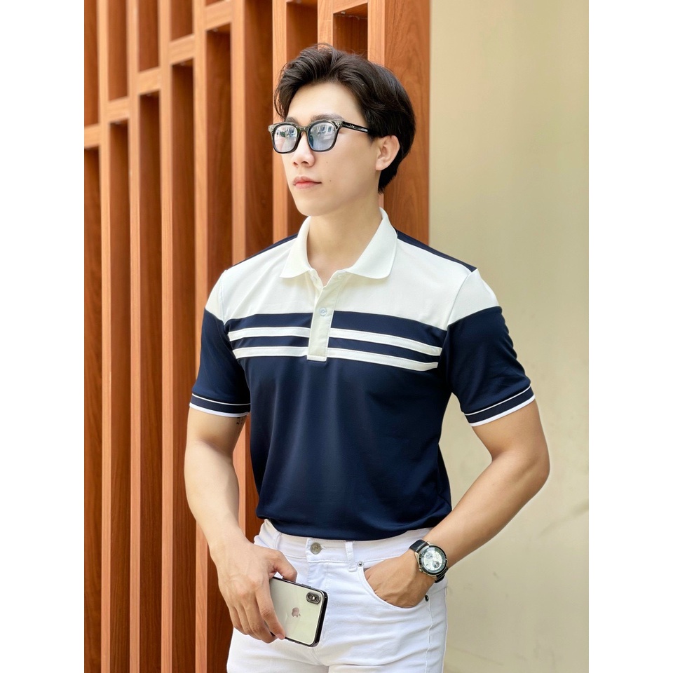 Áo polo nam cổ bẻ vải cá sấu Cotton xuất xịn,chuẩn form, sang trọng - thanh lịch TB013