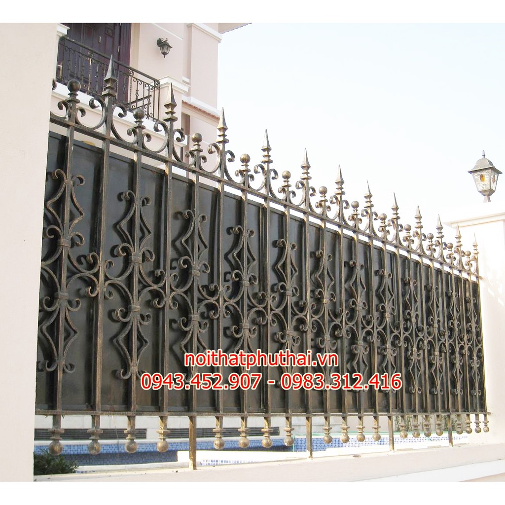 MẪU HÀNG RÀO ĐẸP - THI CÔNG HÀNG RÀO