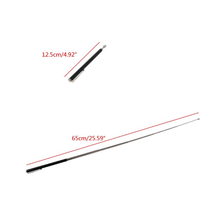 Gậy Nam Châm 1.5LB Slim 25 &quot;Kéo Dài Kiểu Cây Bút Bỏ Túi Tiện Dụng