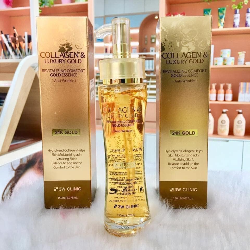 Serum/Tinh chất Vàng Collagen Luxury Gold 3W Clinic 150ml | BigBuy360 - bigbuy360.vn