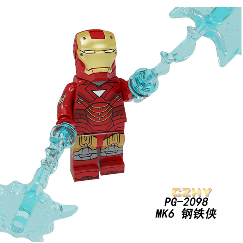 [Mã LIFETOYS1 giảm 30K đơn 99K] Đồ Chơi Lắp Ráp Lego Siêu Anh Hùng Người Sắt Cho Bé D009