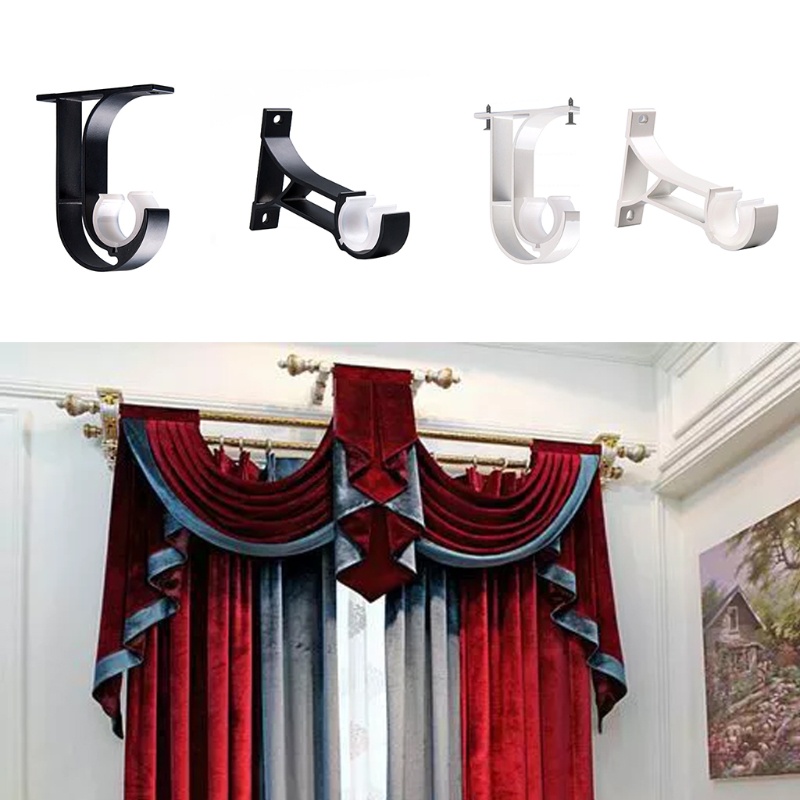 Set 2 Giá Đỡ Treo Rèm Cửa Sổ 1 inches