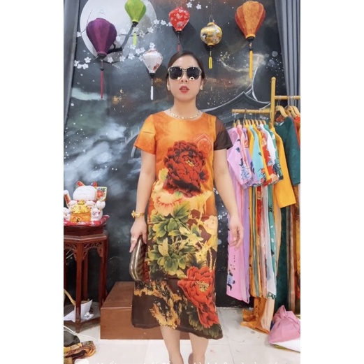ĐẦM SUÔNG CỔ TRÒN A2