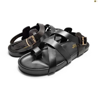 Dép sandal quai chéo da bò thật DE41 (ĐEN) [ CHON NHANH ] new . 😷 > .. new ⚡ ; * 2021 ¹ NEW hot . ^ ' ! V "