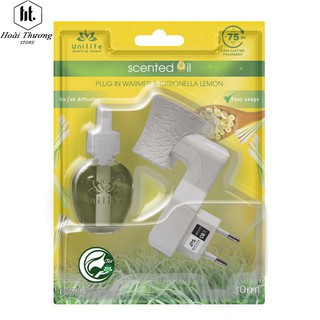 Máy khuyết Tán Tinh dầu Sả Chanh nguyên chất 🍊chai 30ml🍊 tinh dầu thiên nhiên nguyên chất hương Sả Chanh Unilife