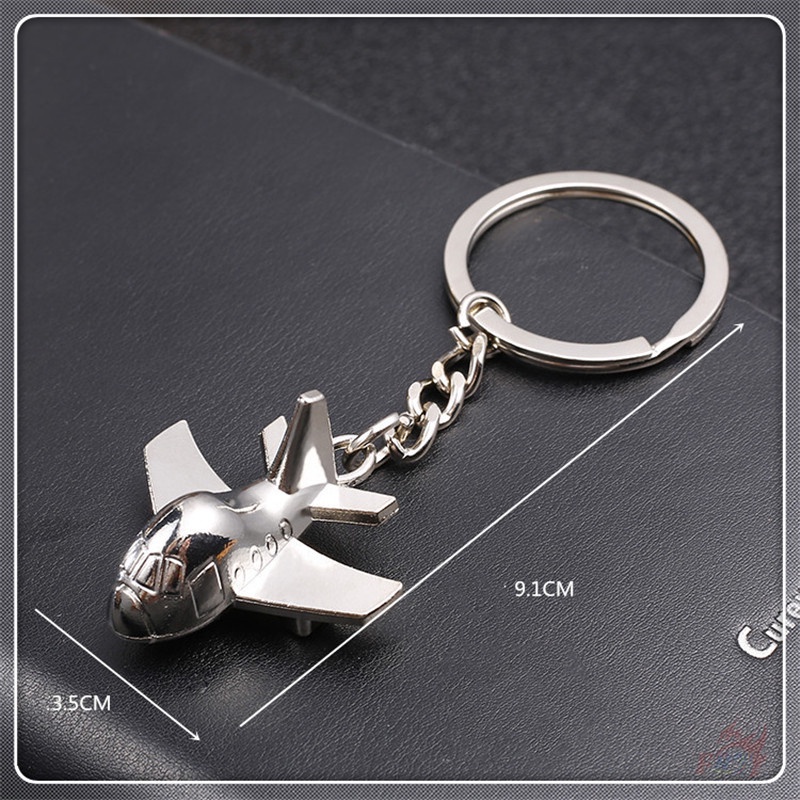 ✪ Máy Bay - Móc Khóa Mô Hình 3D ✪ 1 Móc Khóa Hình Máy Bay Thời Trang