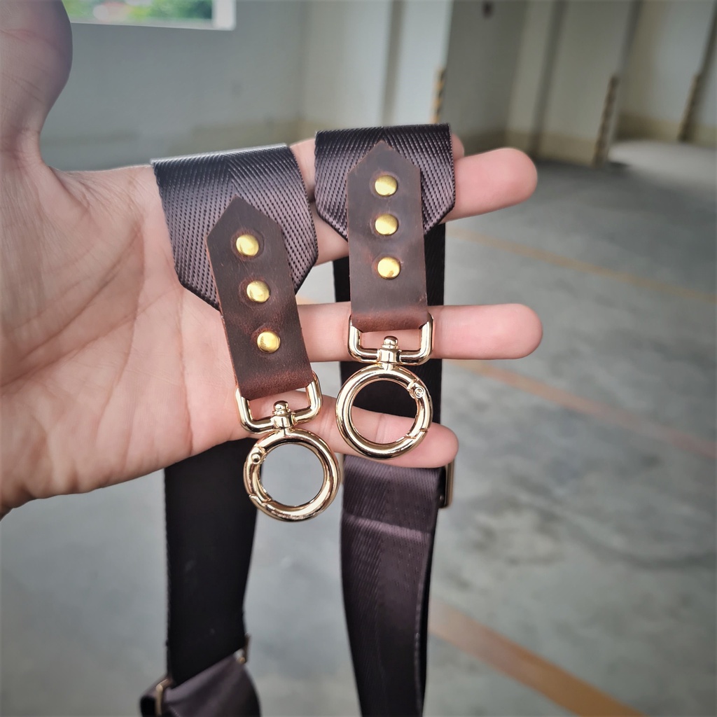 Dây Đeo Chéo Poly Túi Xách Trơn Màu TKLV