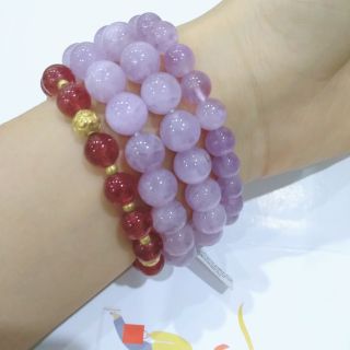 Vòng đá màu tím _ Van jw