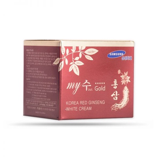 Kem Dưỡng Trắng Da Từ Hồng Sâm My Gold Korea Red Ginseng White Cream 50ml
