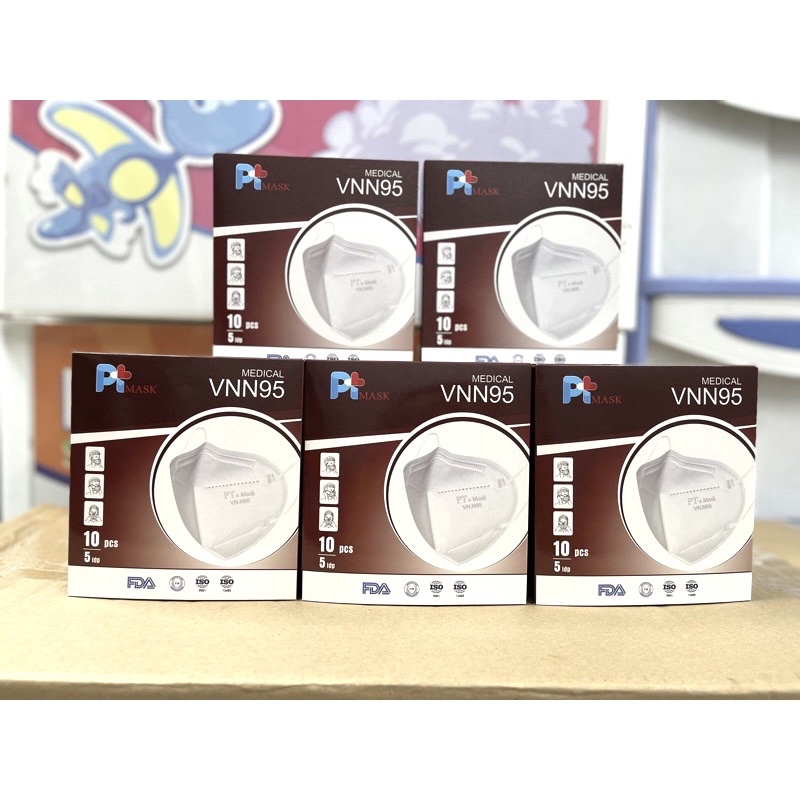Khẩu trang PT N95 hộp 10 cái